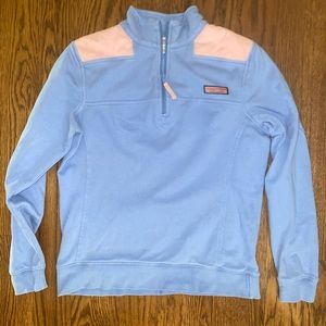 Vineyard Vines Blue and Pink Shep Shirt